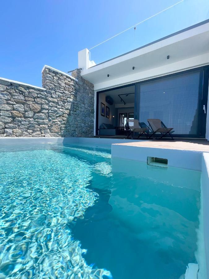 Luxury House With Private Pool At Elia Beach Mykonos Town 外观 照片