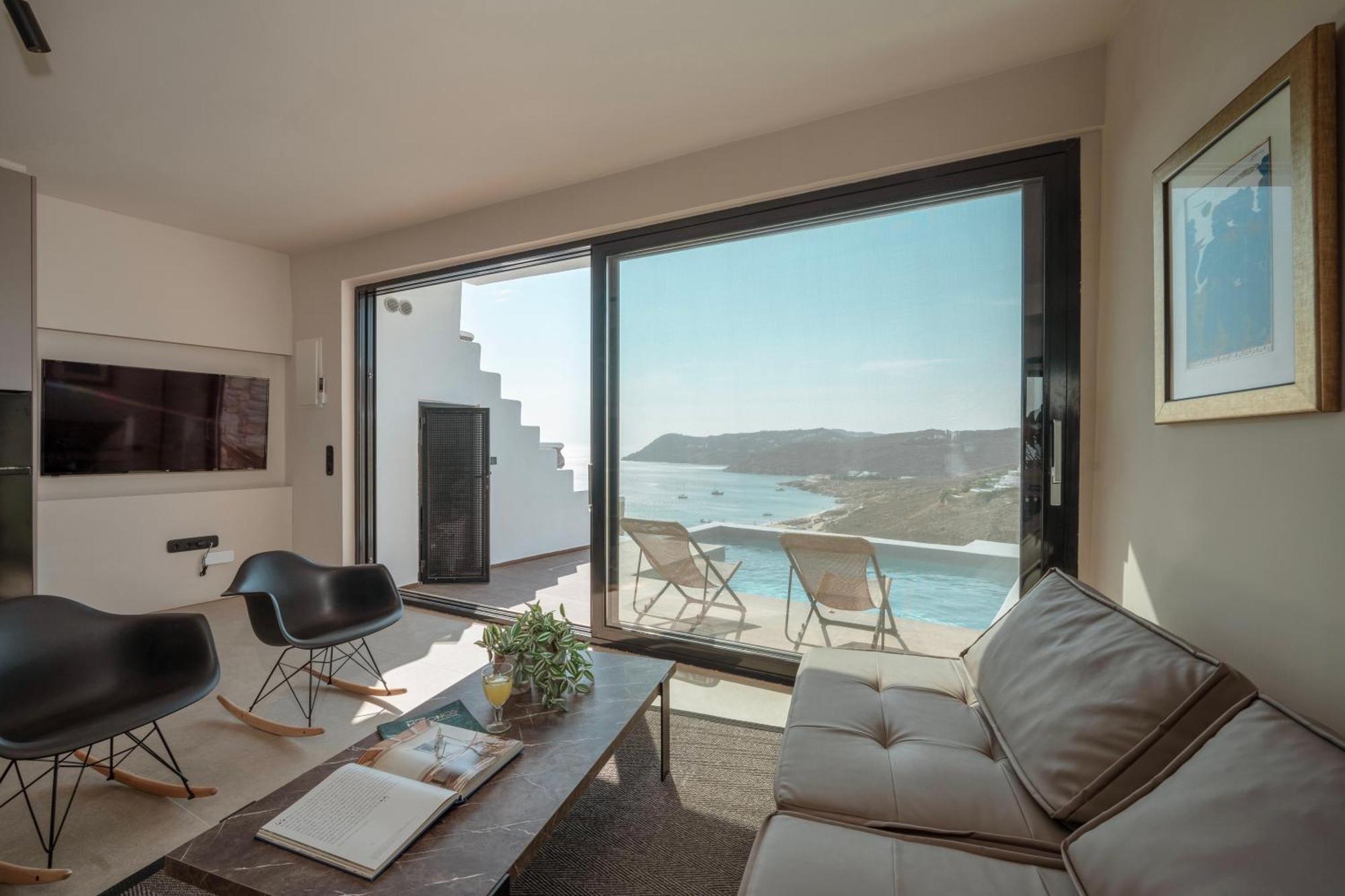 Luxury House With Private Pool At Elia Beach Mykonos Town 外观 照片