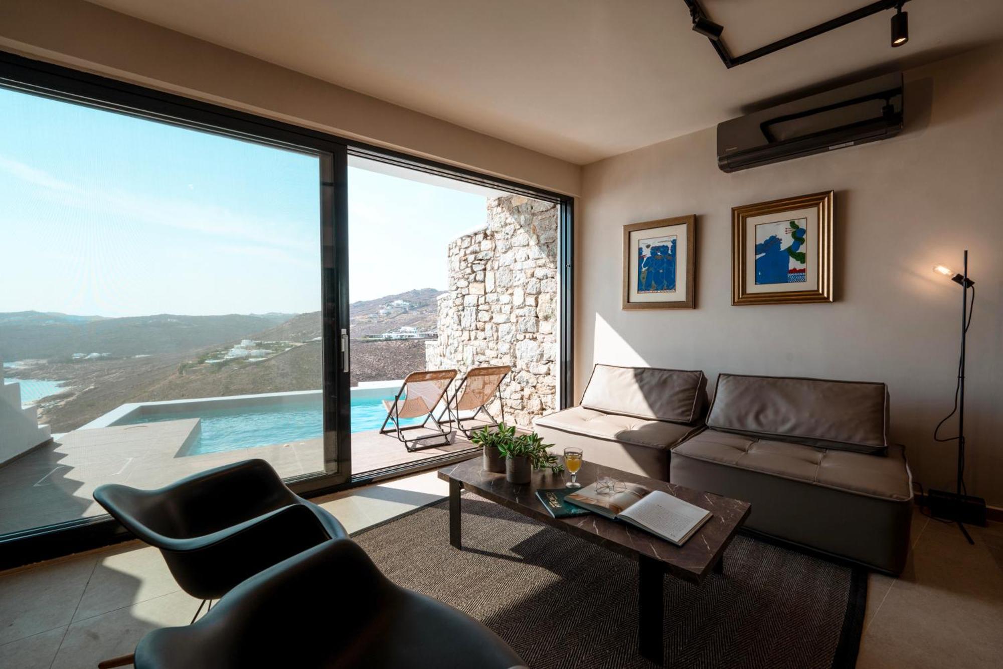 Luxury House With Private Pool At Elia Beach Mykonos Town 外观 照片