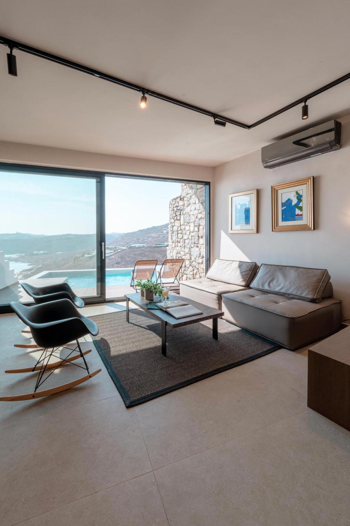 Luxury House With Private Pool At Elia Beach Mykonos Town 外观 照片